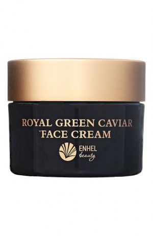 Крем для лица с зеленой икрой Royal Green Caviar (50ml) Enhel beauty. Цвет: бесцветный