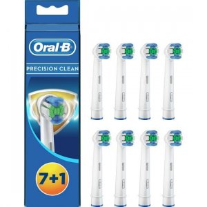 Сменная насадка для зубных щеток Precision Clean Anti-Bacterial 8 шт. Oral-B