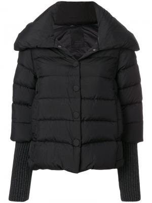 Короткая дутая куртка Tatras. Цвет: чёрный