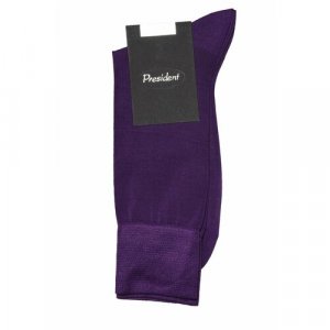 Носки , размер 42-43, фиолетовый President. Цвет: фиолетовый