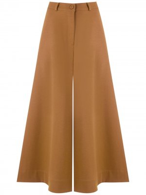 LE SOLEIL DETE брюки палаццо Velma D'ETE. Цвет: коричневый