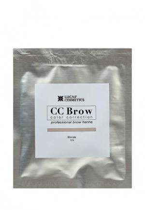 Хна для бровей CC Brow в саше (русый), 5 гр. Цвет: бежевый