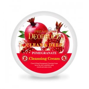 Premium Clean and Deep Pomegranate Cleansing Cream 300g - Очищающий крем с экстрактом граната Deoproce