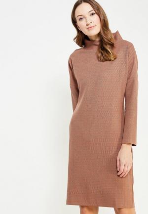 Платье Affari. Цвет: коричневый