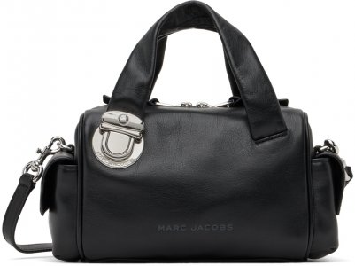 Черная маленькая сумка-портфель с защелкой Marc Jacobs
