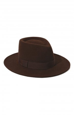 Шляпа Drop COCOSHNICK HEADDRESS. Цвет: коричневый
