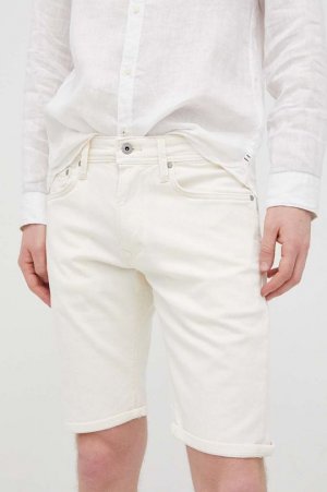 STANLEY SHORT джинсовые шорты , бежевый Pepe Jeans