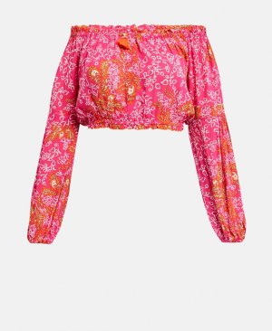 Рубашка блузка, розовый Poupette St Barth