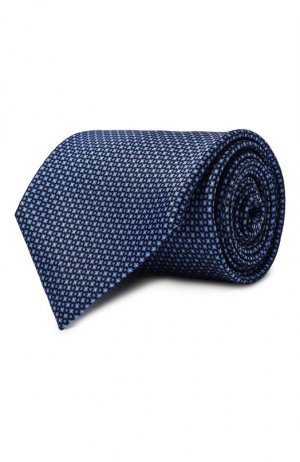 Шелковый галстук Stefano Ricci. Цвет: синий