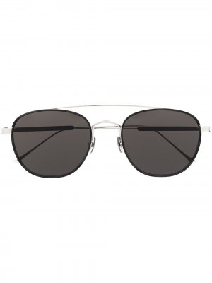 Солнцезащитные очки C Cartier Eyewear. Цвет: серебристый