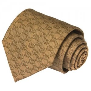 Оригинальный галстук 57656 Celine. Цвет: коричневый