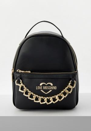 Рюкзак Love Moschino. Цвет: черный