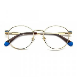 Солнцезащитные очки  PLD 6132/CS QWU SP SP, голубой, коричневый Polaroid. Цвет: голубой/коричневый