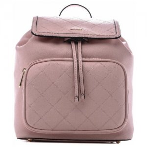 Рюкзак бочонок , фактура стеганая, розовый Milana. Цвет: розовый