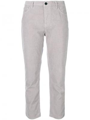 Укороченные брюки Giada Pence. Цвет: серый