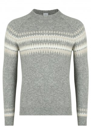 Пуловер ELEVENTY. Цвет: серый