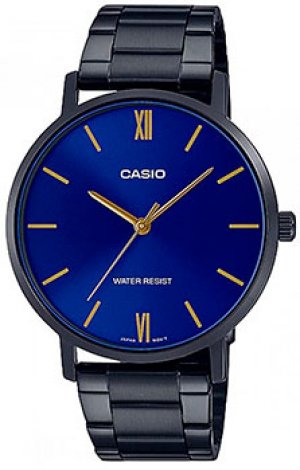 Японские наручные мужские часы MTP-VT01B-2B. Коллекция Analog Casio