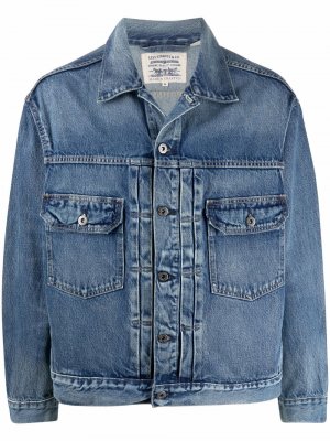 Levis: Made & Crafted джинсовая куртка на пуговицах Levi's:. Цвет: синий