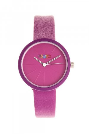 Часы унисекс с лезвием , фиолетовый Crayo