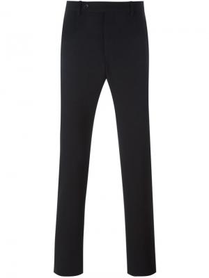 Классические брюки Giorgio Armani. Цвет: чёрный