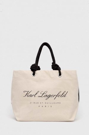 Пляжная сумка , бежевый Karl Lagerfeld