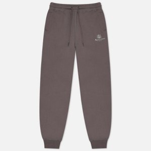 Мужские брюки Active Basic Ribbed Track Aquascutum. Цвет: серый