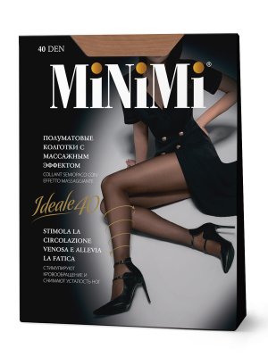 Колготки mini ideale 40 (утяжка по ноге) daino MINIMI. Цвет: daino