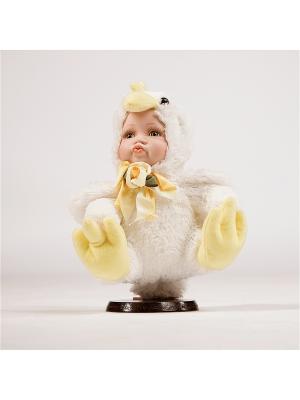 Цыпленок с детским лицом ESTRO. Цвет: белый, розовый