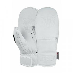 Перчатки Leather Mitten, размер M, белый Terror. Цвет: белый