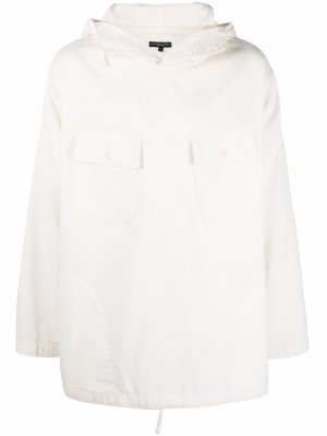 Куртка с капюшоном Engineered Garments. Цвет: белый