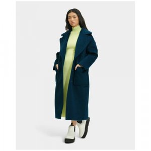 Пальто , размер 42/XS, синий UGG. Цвет: синий