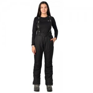 Горнолыжные брюки женские FUN ROCKET 13527 размер 42, черный. Цвет: черный