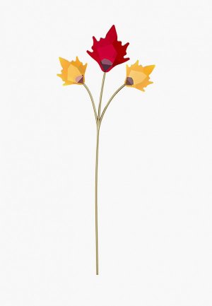 Фигурка декоративная Swarovski® Garden Tales, Осенние листья, 15.4х5.9х0.6 см. Цвет: разноцветный