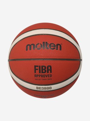 Мяч баскетбольный FIBA BG3800, Коричневый, размер 6 Molten. Цвет: коричневый