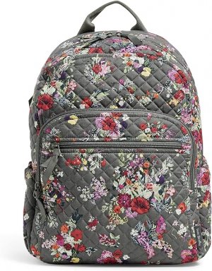 Женский хлопковый рюкзак Campus, цветочный принт Vera Bradley