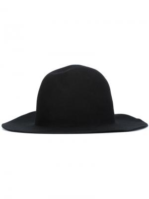 Шляпа с широкими полями Hl Heddie Lovu. Цвет: черный