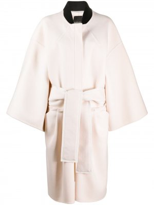 Пальто-кимоно с поясом Gianfranco Ferré Pre-Owned. Цвет: нейтральные цвета