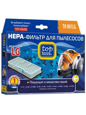 Top house TH 001LG HEPA-Фильтр для пылесосов LG, 1 шт.. Цвет: синий