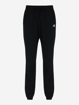 Брюки женские Woven Sport, Черный, размер 42-44 adidas. Цвет: черный