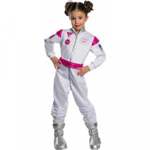 Карнавальный костюм Барби-космонавт Rubies Official Astronaut (размер M) Barbie. Цвет: белый