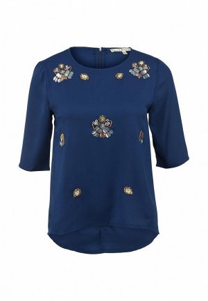 Блуза Uttam Boutique. Цвет: синий