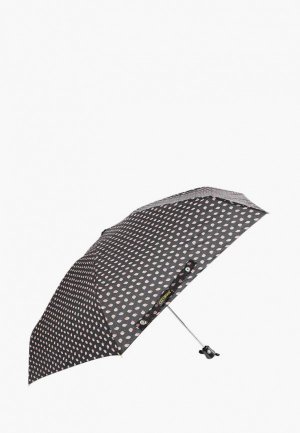 Зонт складной Kawaii Factory. Цвет: черный