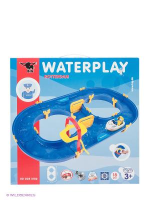 Игровой набор Водный трек Rotterdam Big Waterplay. Цвет: синий, желтый