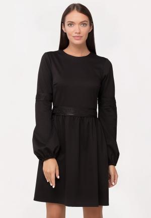 Платье ANNAPAVLA. Цвет: черный