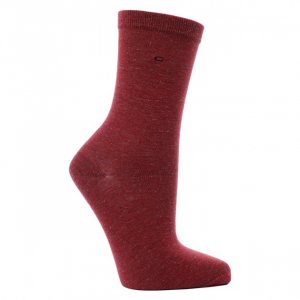 Носки Calzetti. Цвет: бордовый