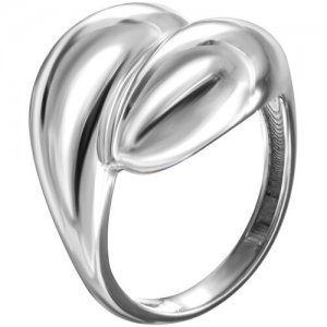Кольцо из серебра 10120-0215-00 TEOSA. Цвет: серебристый