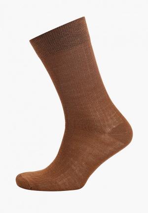 Носки Mango Man ORILLAR. Цвет: коричневый