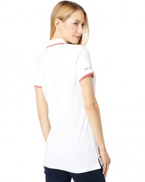Поло U.S. POLO ASSN. Classic Stretch Pique Shirt, цвет Optic White