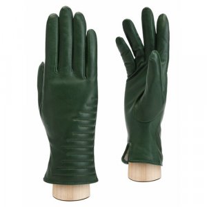 Перчатки, размер 8, зеленый ELEGANZZA. Цвет: зеленый