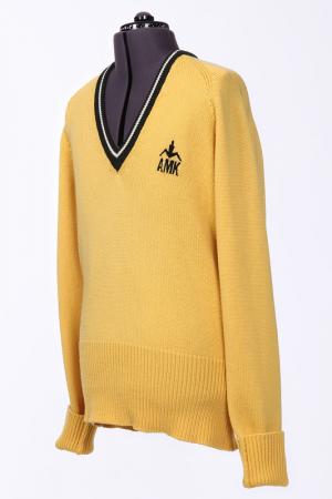 Пуловер ANDREW MACKENZIE. Цвет: желтый